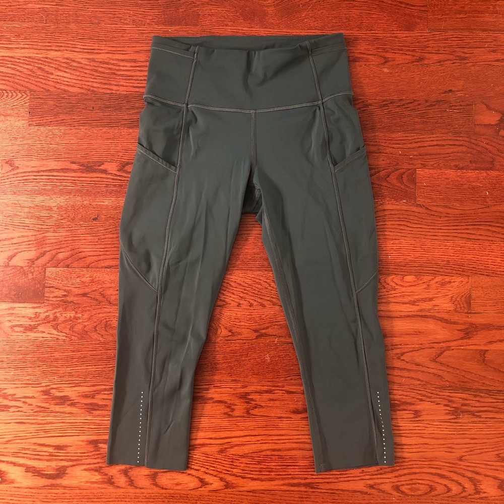 Lululemon Crop Fast & Free Leggings